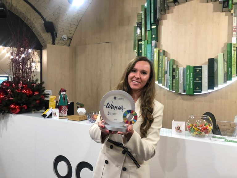 «Освіторія» отримала одну з головних нагород у конкурсі Partnership for Sustainability Award 2021