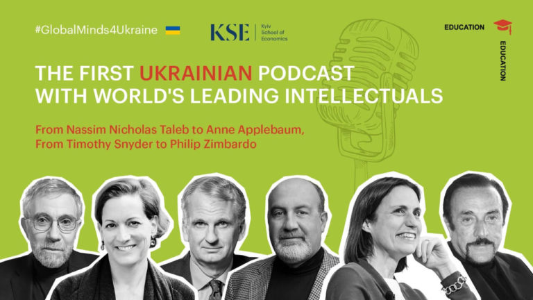 У рамках Ukrainian Global University запустили подкаст зі світовими інтелектуалами