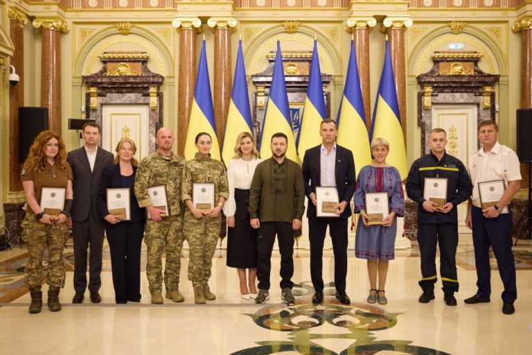 Відзнаку від Президента отримала викладачка Мелітопольського ліцею Ганна Бут