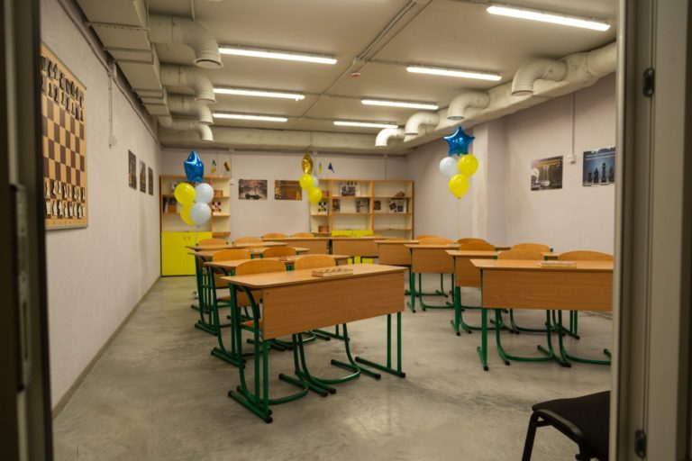 На Одещині відкрили першу в регіоні підземну школу