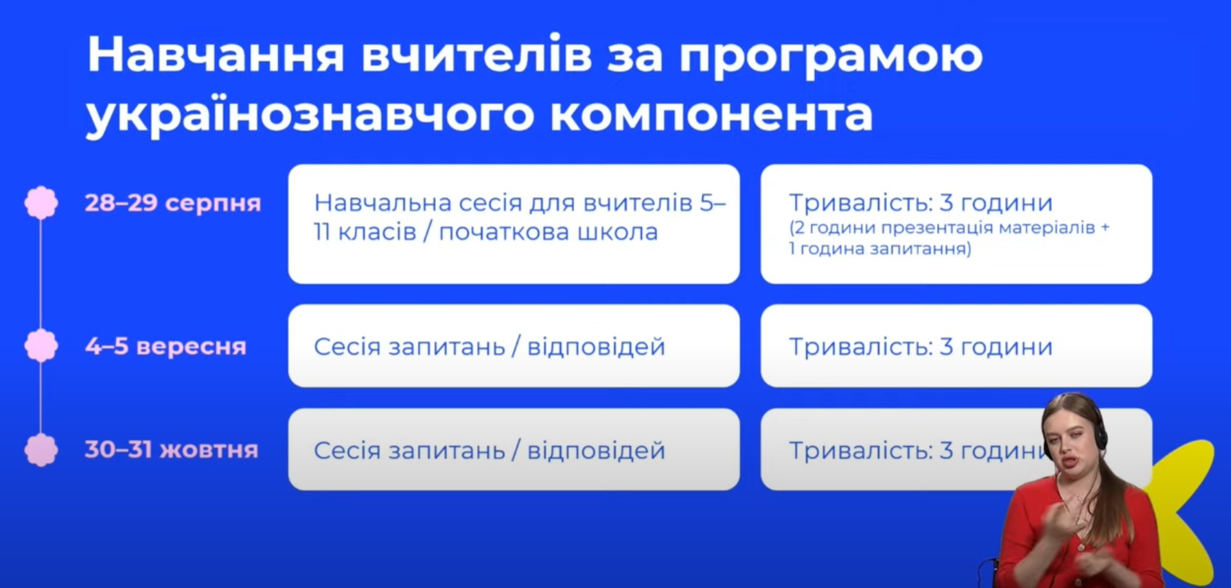 Новини: 3,8 млн дітей залишаються в системі середньої освіти України: Надія Кузьмичова