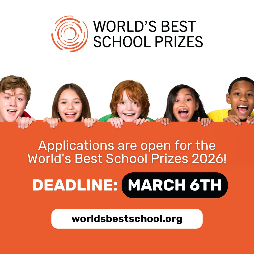 Новини: Українські школи можуть податися на World’s Best School Prizes: стартував прийом заявок на 2026 рік