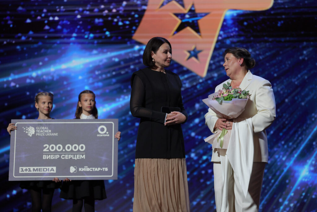 Global Teacher Prize Ukraine 2026 разом із Наталією Мосейчук відзначили вчительку в номінації «Вибір серцем»