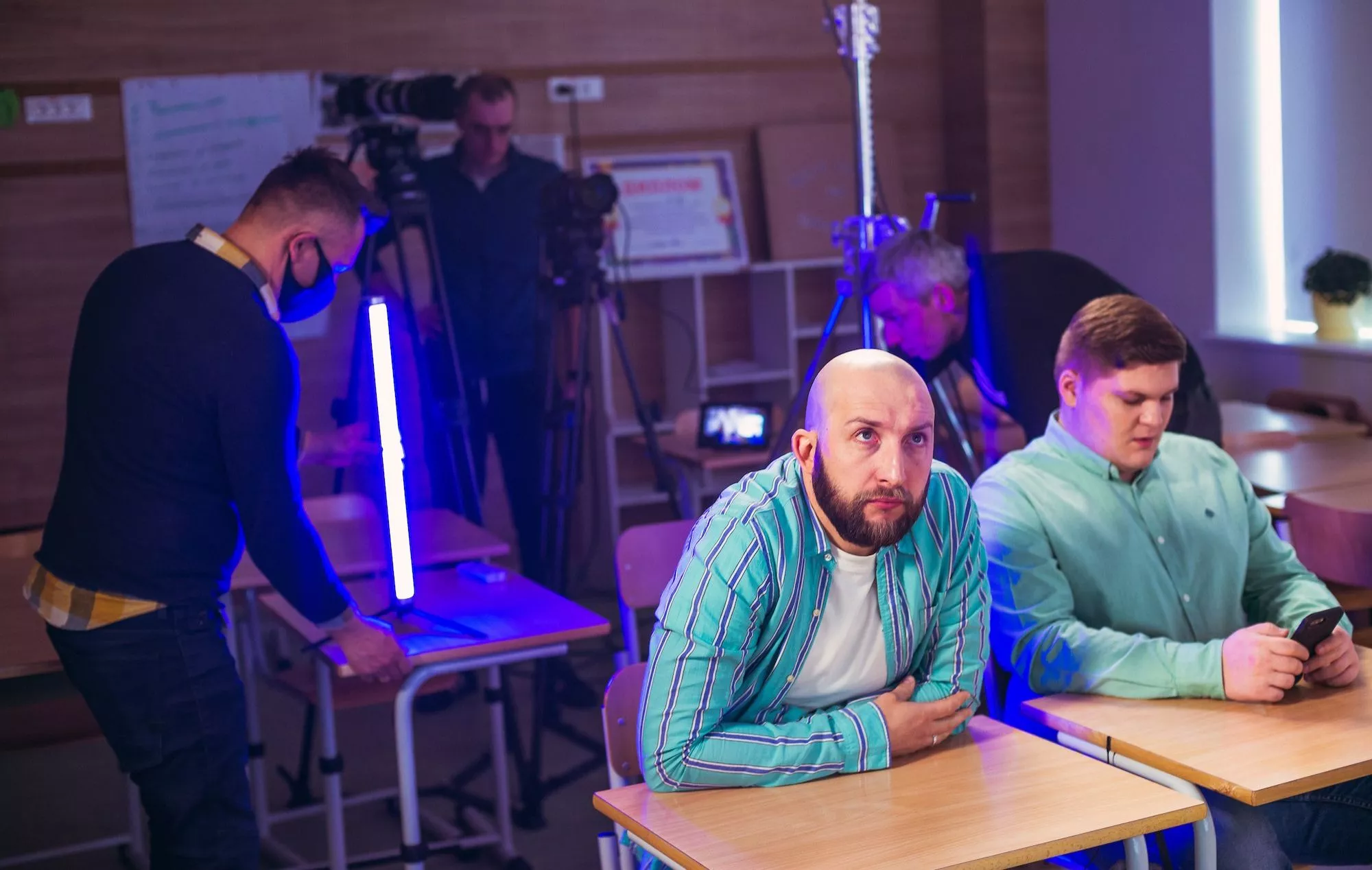 Вчителям: З учителів — у телезірки: як знімають телеуроки для дистанційного навчання