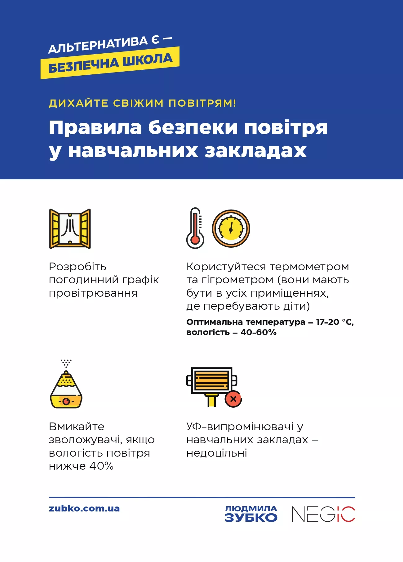 Новини: Розробили плакати та інфографіку з інфекційної безпеки для шкіл